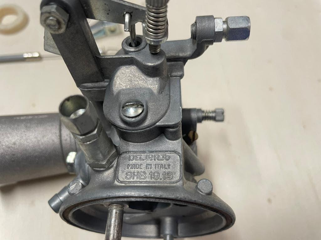 Carburateur set 19.19 mm voor Vespa V50, Ophalen of Verzenden, Nieuw