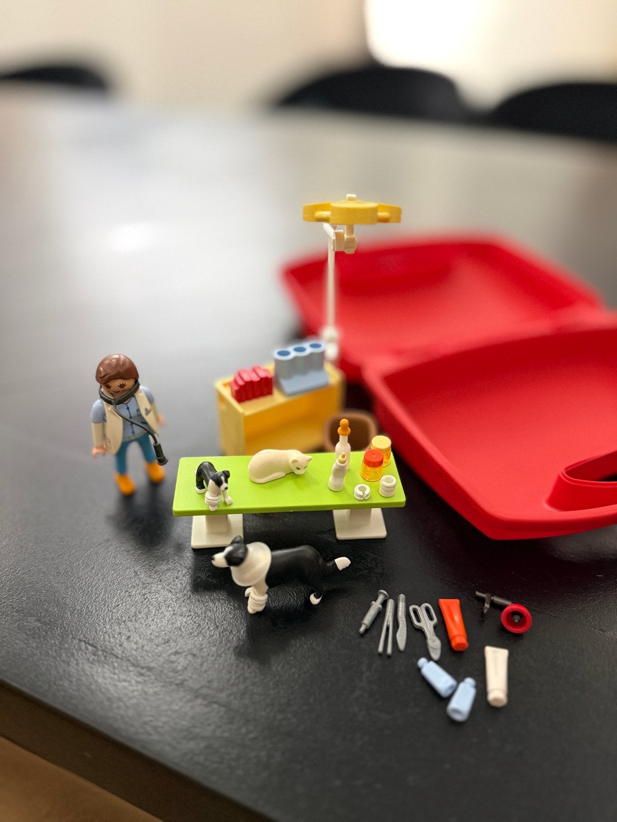 Playmobil Dierenarts Koffer Compleet met Dieren, Ophalen of Verzenden, Gebruikt, Jongen of Meisje
