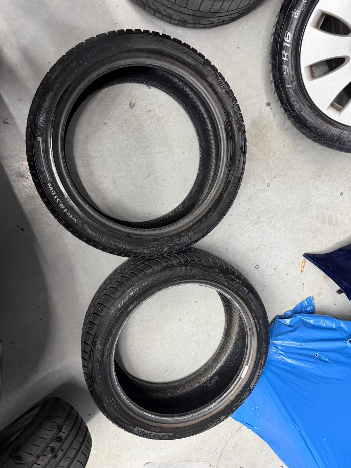 Vredestein wintrac 215/45R17, Ophalen of Verzenden, Gebruikt