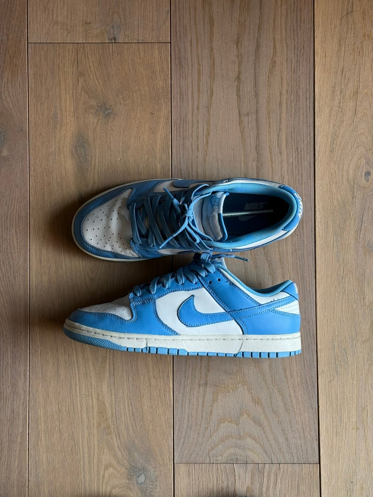 Nike dunk university blue 44, Overige kleuren, Ophalen of Verzenden, Sneakers of Gympen, Zo goed als nieuw