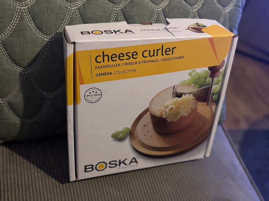 Boska Kaaskruller - Voor perfecte kaasrozetten, Huis en Inrichting, Keuken | Keukenbenodigdheden, Overige typen, Hout, Ophalen of Verzenden