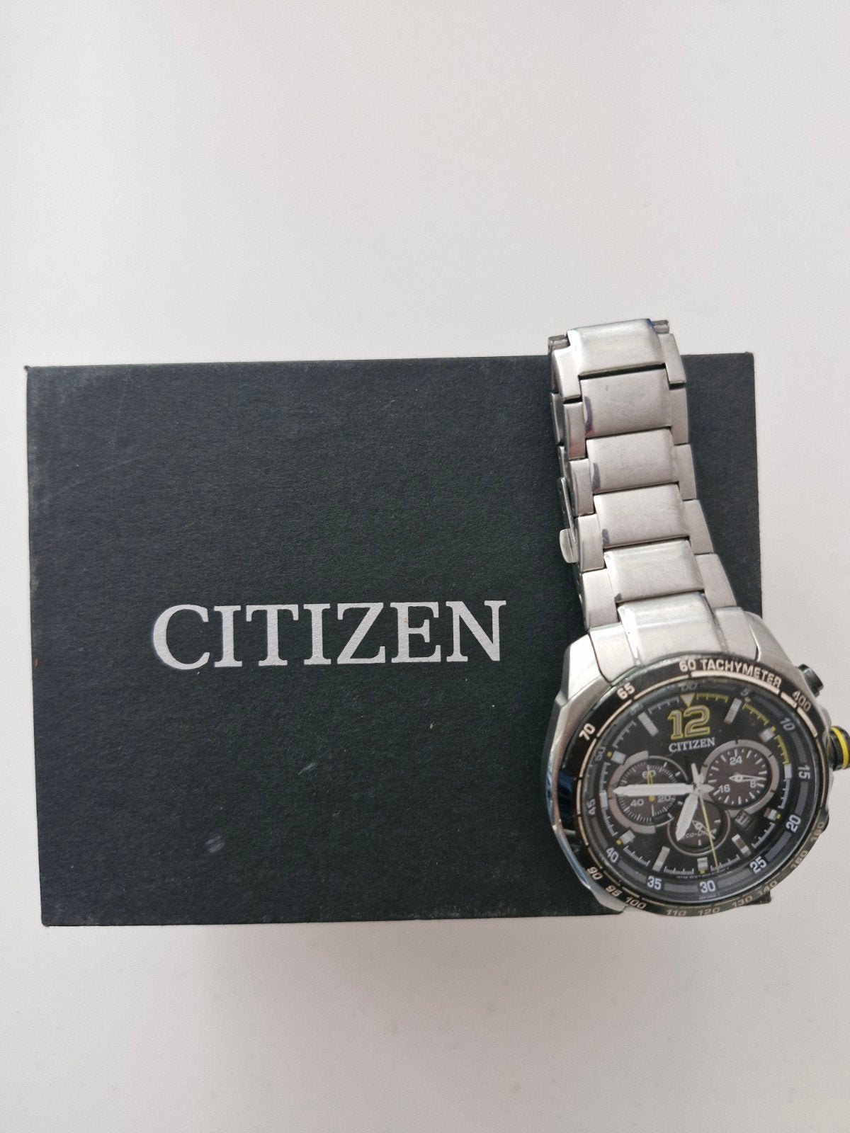 Citizen Eco-Drive Herenhorloge met Stalen Band, Sieraden, Tassen en Uiterlijk, Horloges | Heren, Staal, Staal, Ophalen of Verzenden