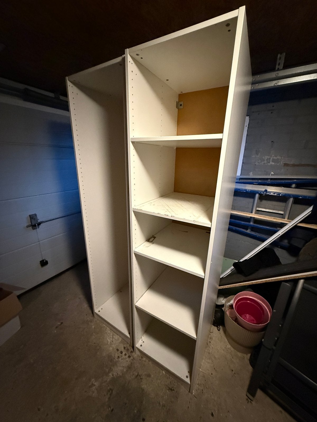 IKEA Pax Kastelement 236 cm hoog 50breed met 10 planken, Ophalen, Met plank(en), Gebruikt, 200 cm of meer