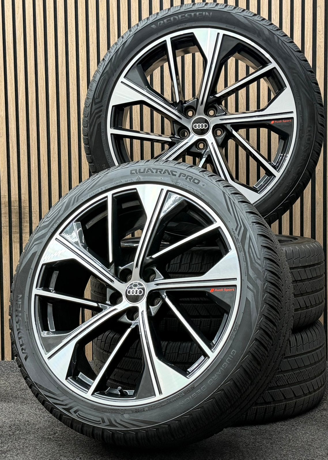 ZGAN! Originele 21 inch Audi Sport Q5 SQ5 5x112 All Season, Auto-onderdelen, Ophalen, 255 mm, ., Banden en Velgen