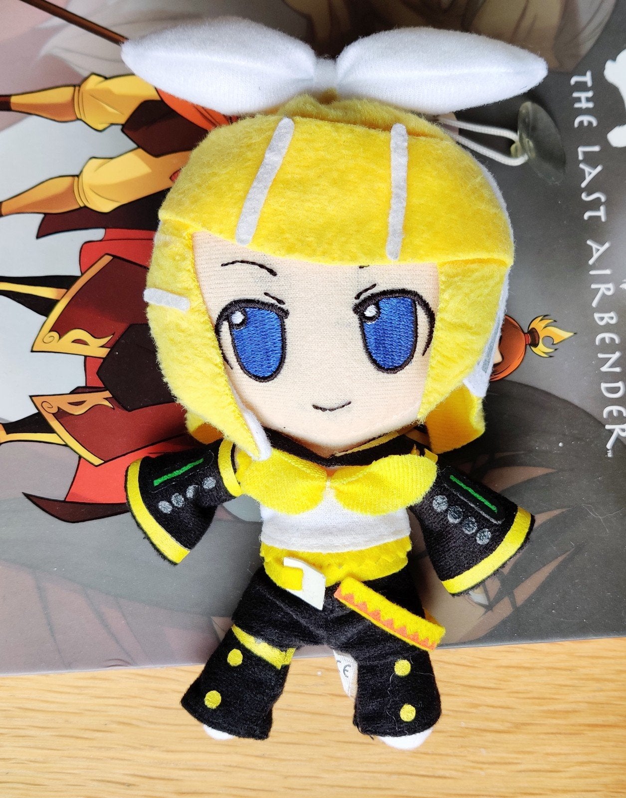 Vocaloid Kagamine Rin plush anime figure, Ophalen of Verzenden