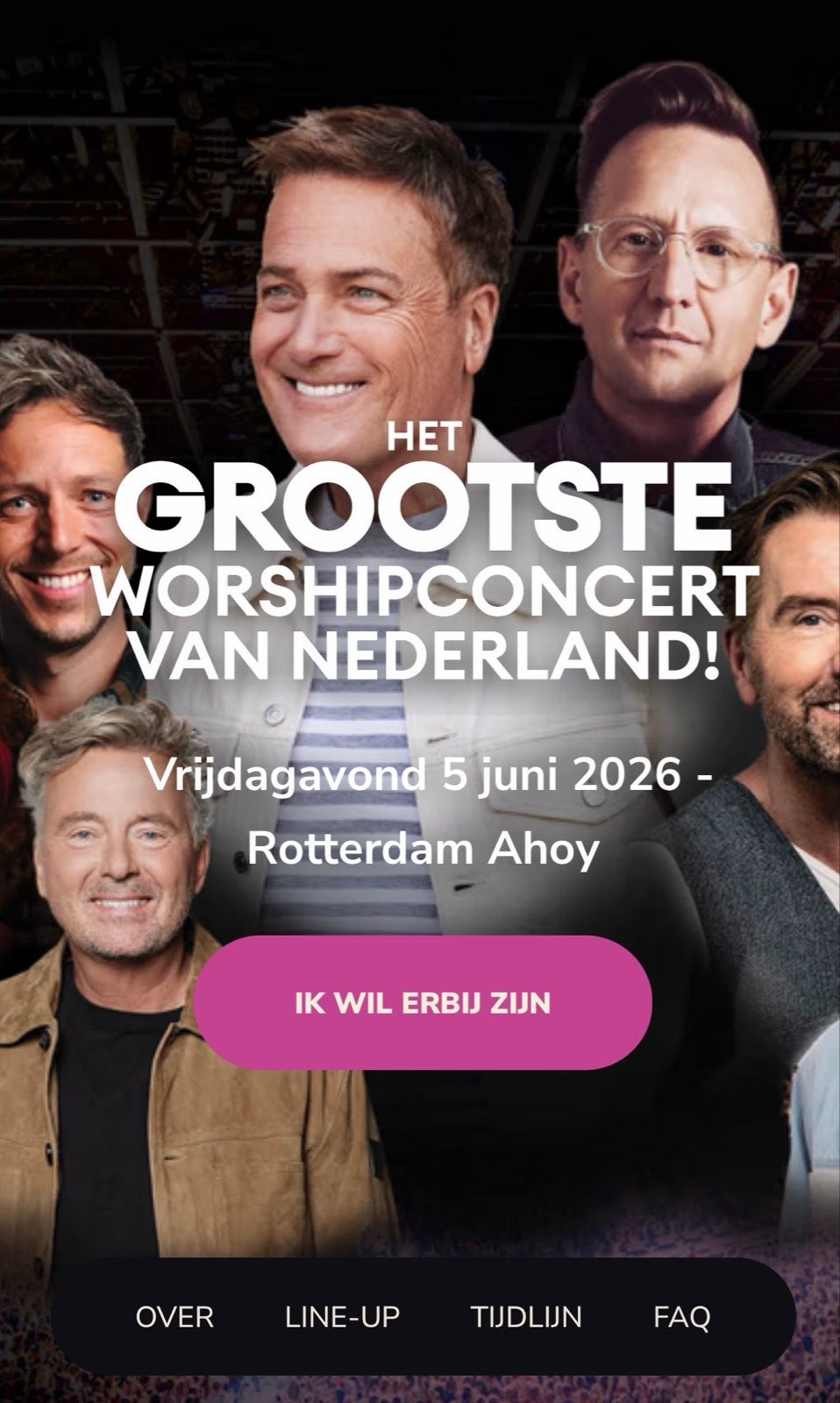 Laatste kans,ticket voor eo jongerendag vrijdagavond 5 juni, Eén persoon, Juni