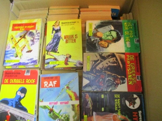 w0457 superstrip 316x, Meerdere stripboeken, Ophalen, Gelezen