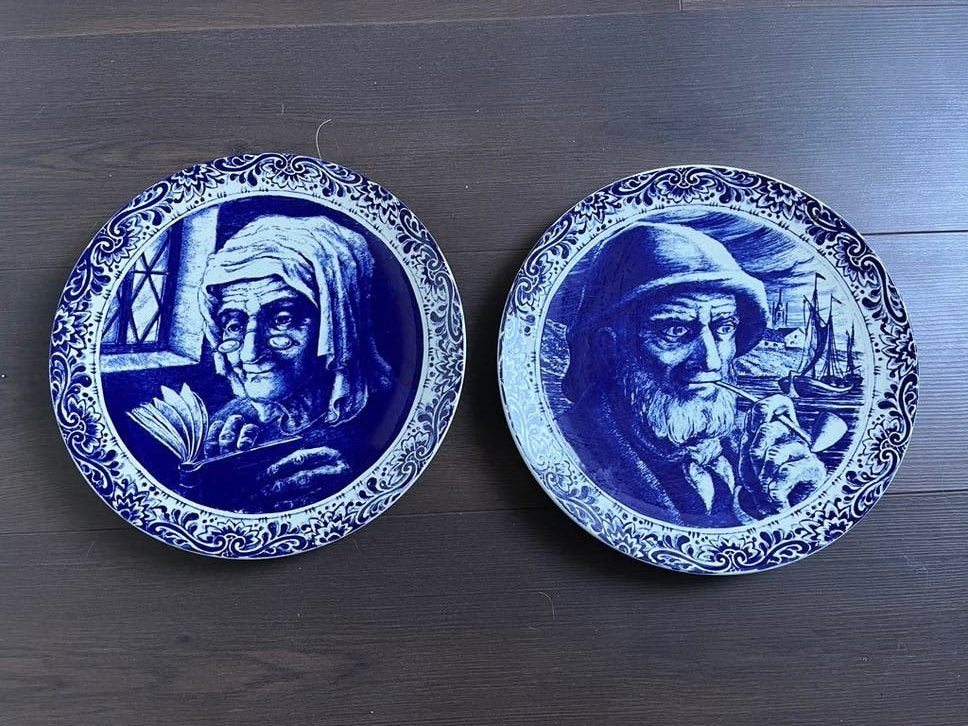 Boch Belgium wandborden - onbeschadigd, Ophalen of Verzenden