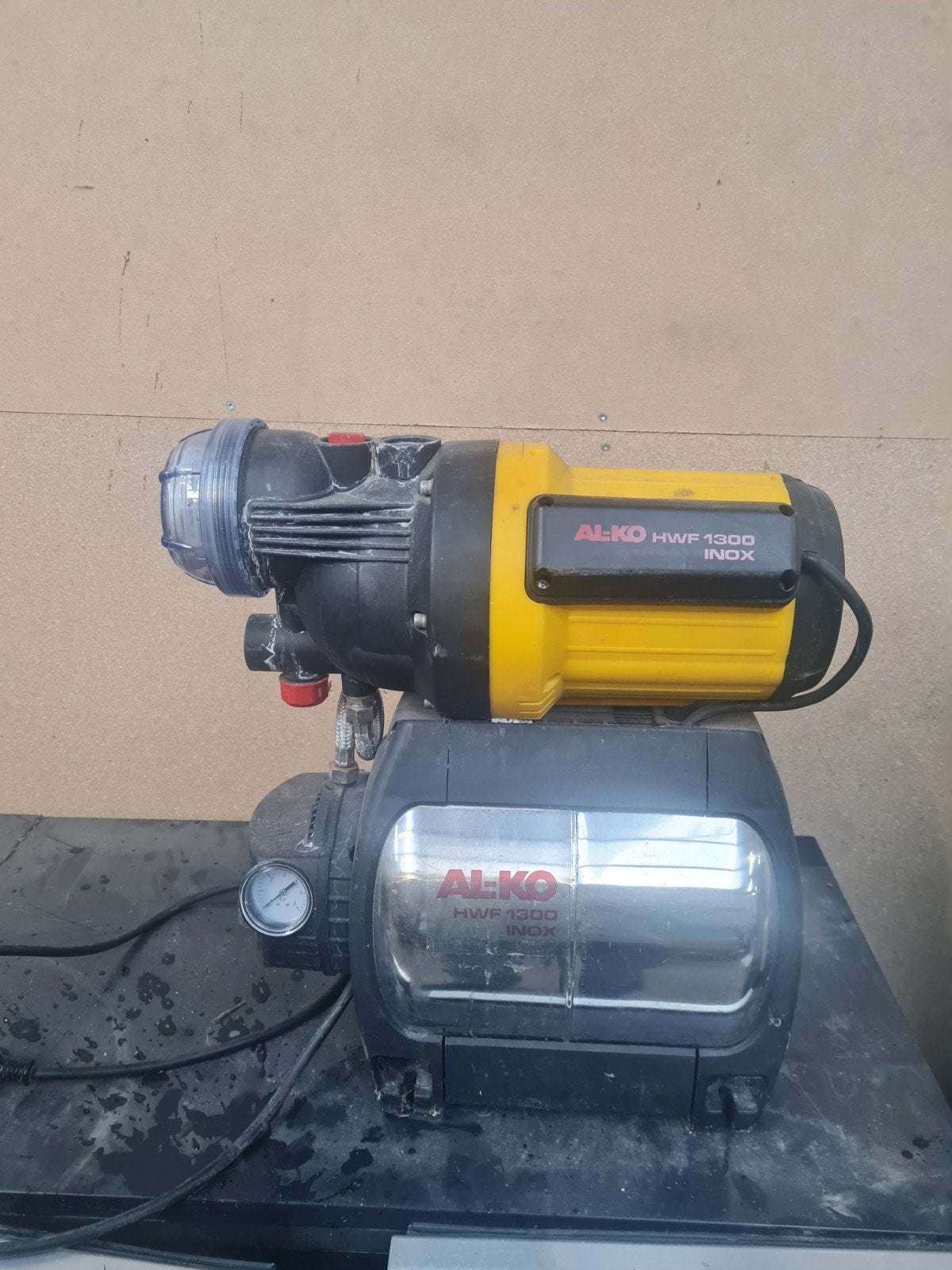 AL-KO HWF 1300 Inox Hydrofoorpomp met automatische afslag, Gebruikt, Ophalen of Verzenden, X, X