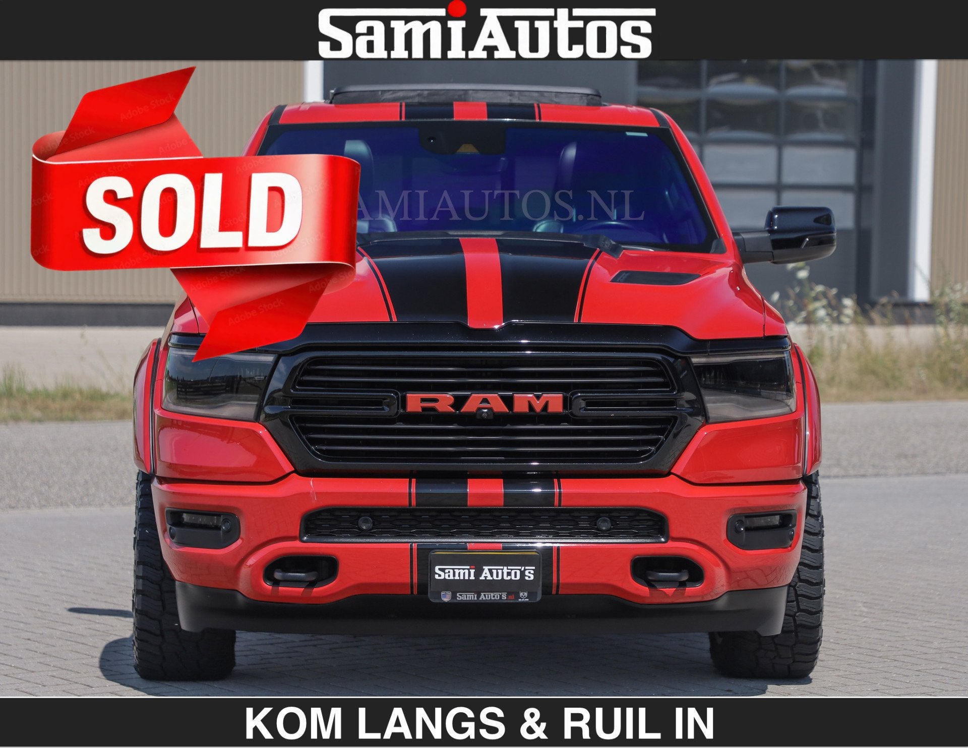 Dodge Ram GT TRX PACK BEAST | 5.7 V8 HEMI | WIDE BODY | LUCH, Gebruikt, 5654 cc, Met garantie (alle), 402 pk