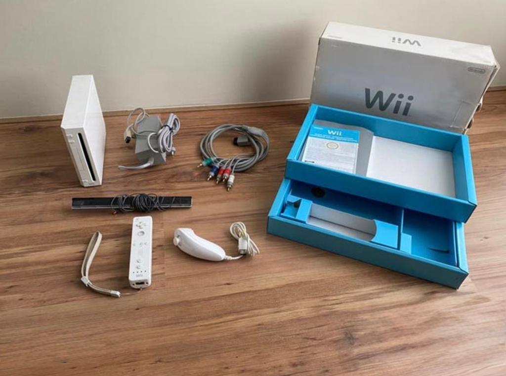 Nintendo Wii + New Super Mario Bros Wii, Ophalen of Verzenden, Gebruikt, Met 1 controller, Met games