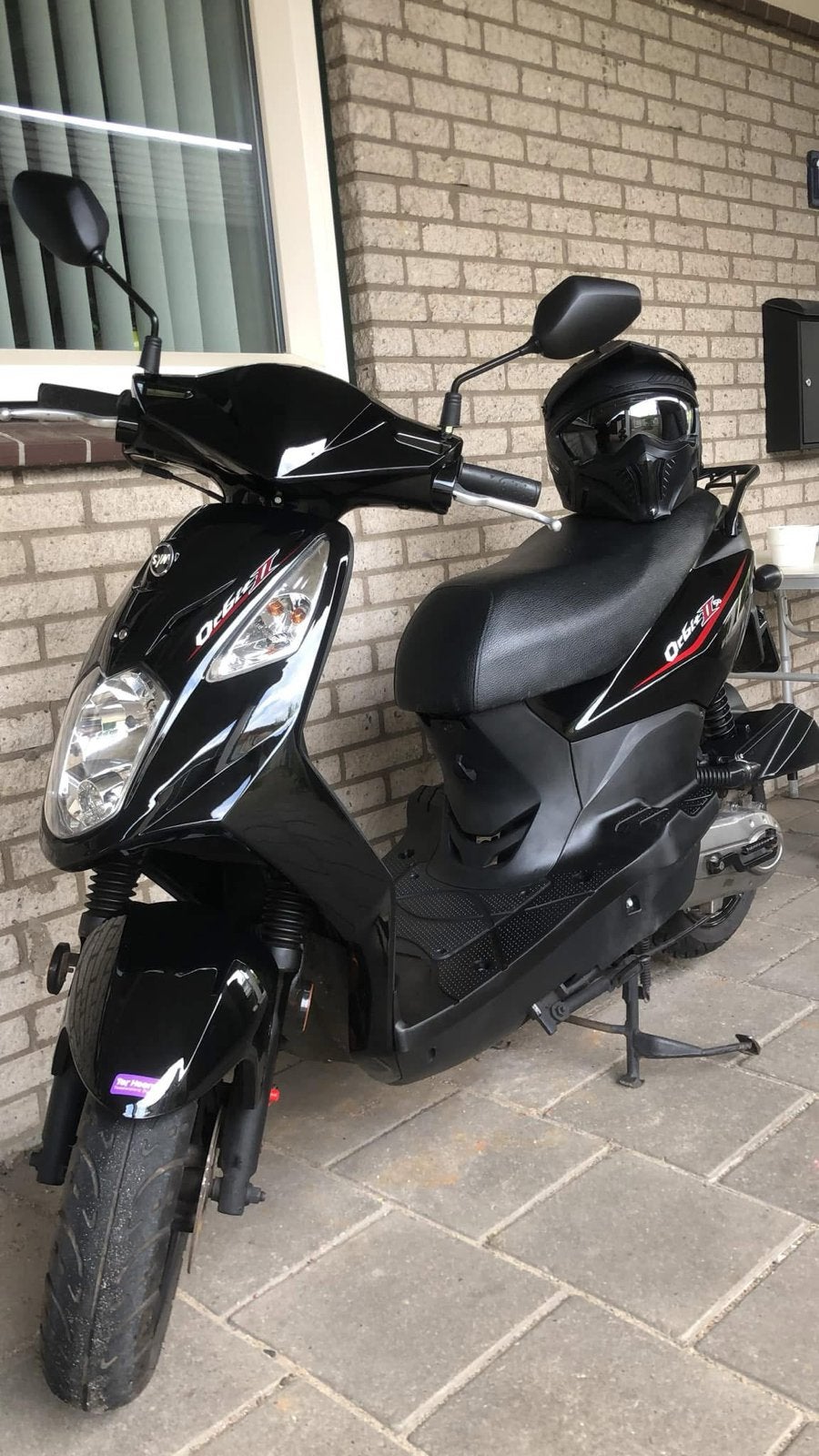 Sym Orbit II scooter, zwart, 37.320 km, Ophalen, Gebruikt, SYM, Benzine