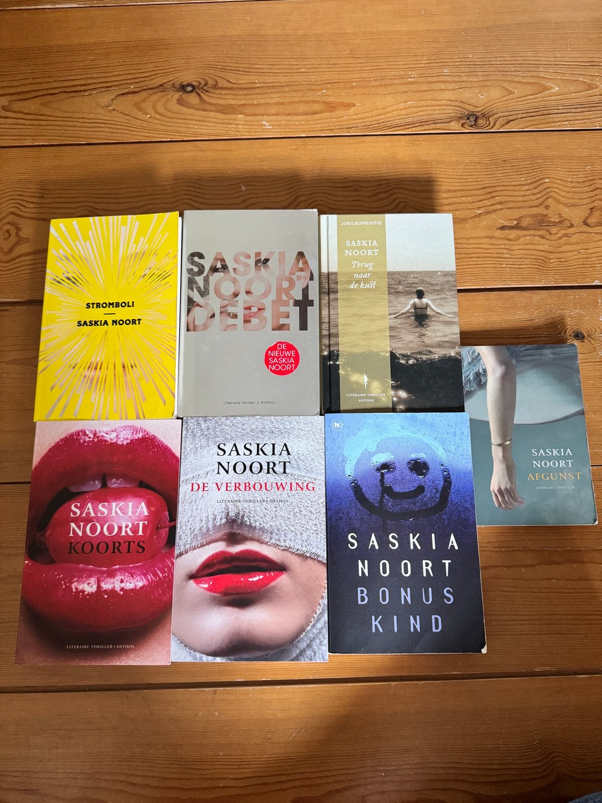 Saskia Noort Boekenpakket - 7 thrillers, Ophalen of Verzenden, Gelezen, Nederland