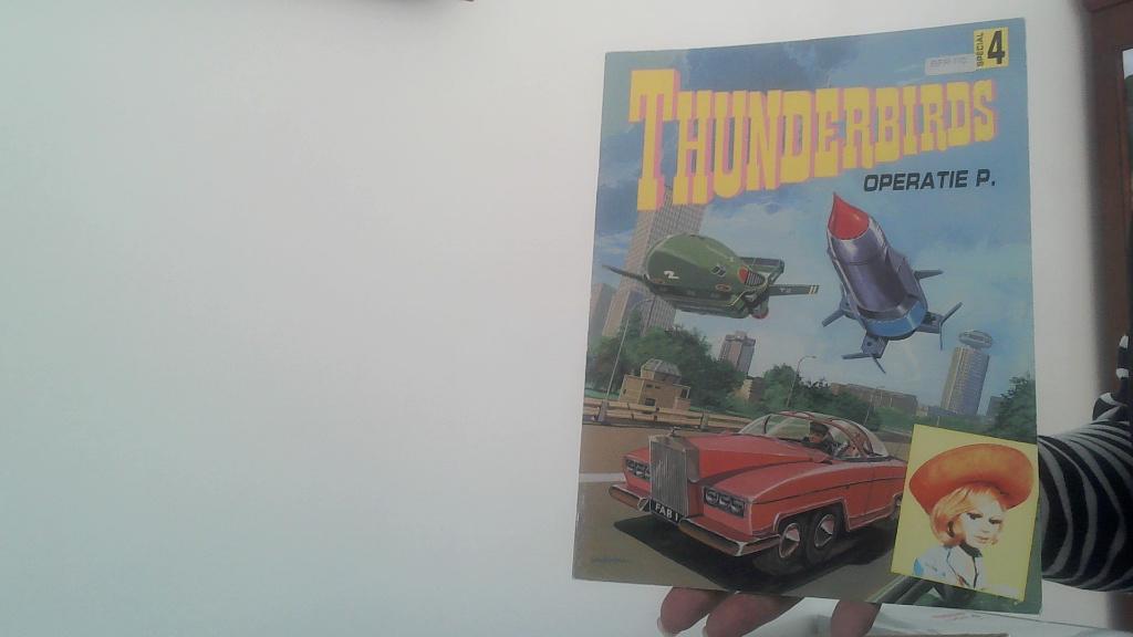 thunderbirds nr 4 operatie p . big balloon 1994, Eén stripboek, Ophalen of Verzenden, Zo goed als nieuw