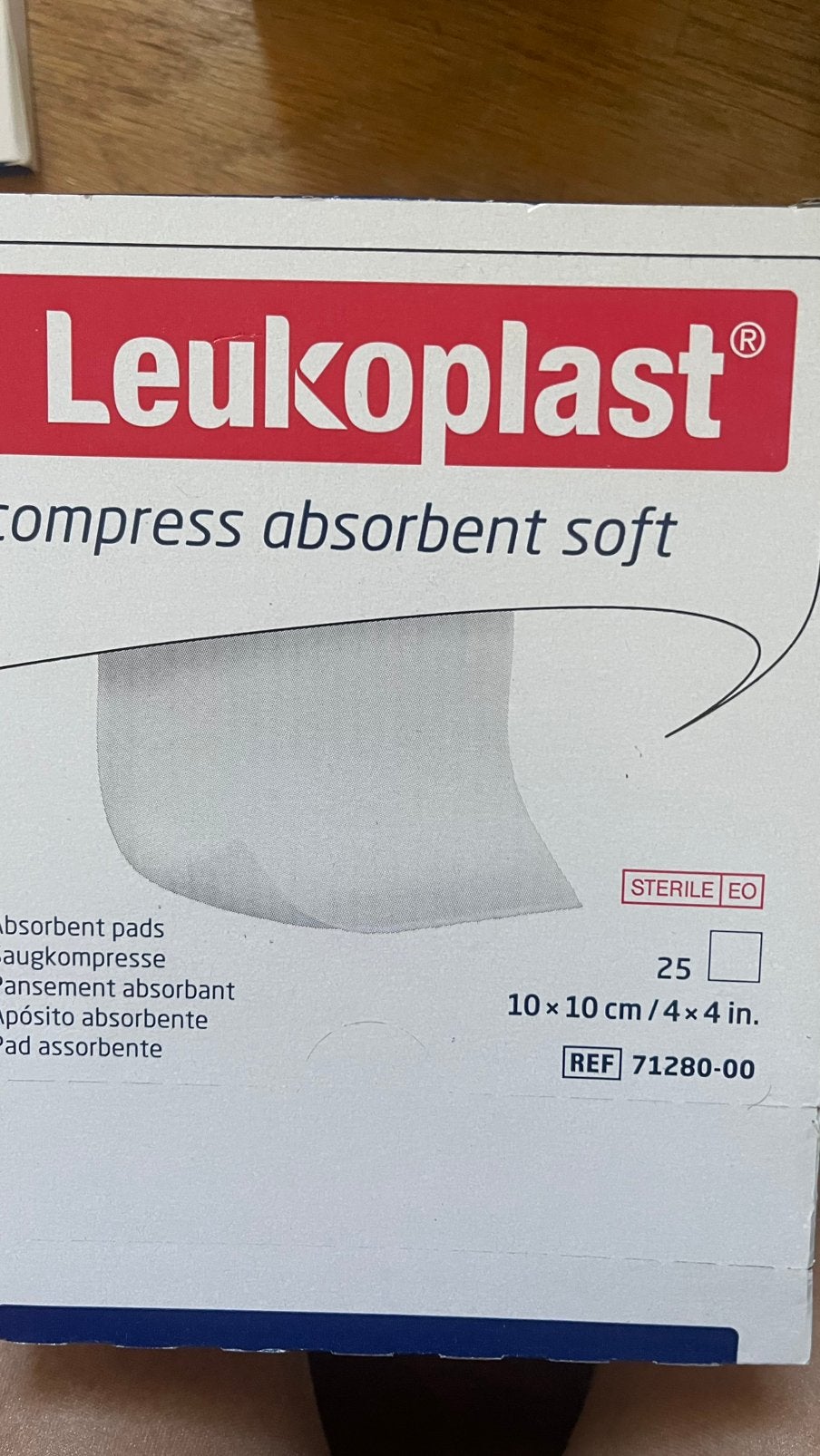 Nieuwe doos leukoplast steriel compress, Ophalen of Verzenden, Nieuw