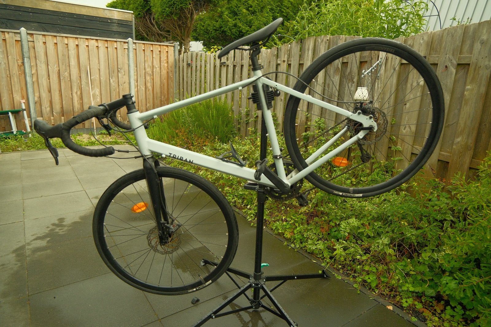 Triban RC 120 Racefiets L, Fietsen en Brommers, Fietsen | Racefietsen, Aluminium, Zo goed als nieuw, Meer dan 20 versnellingen
