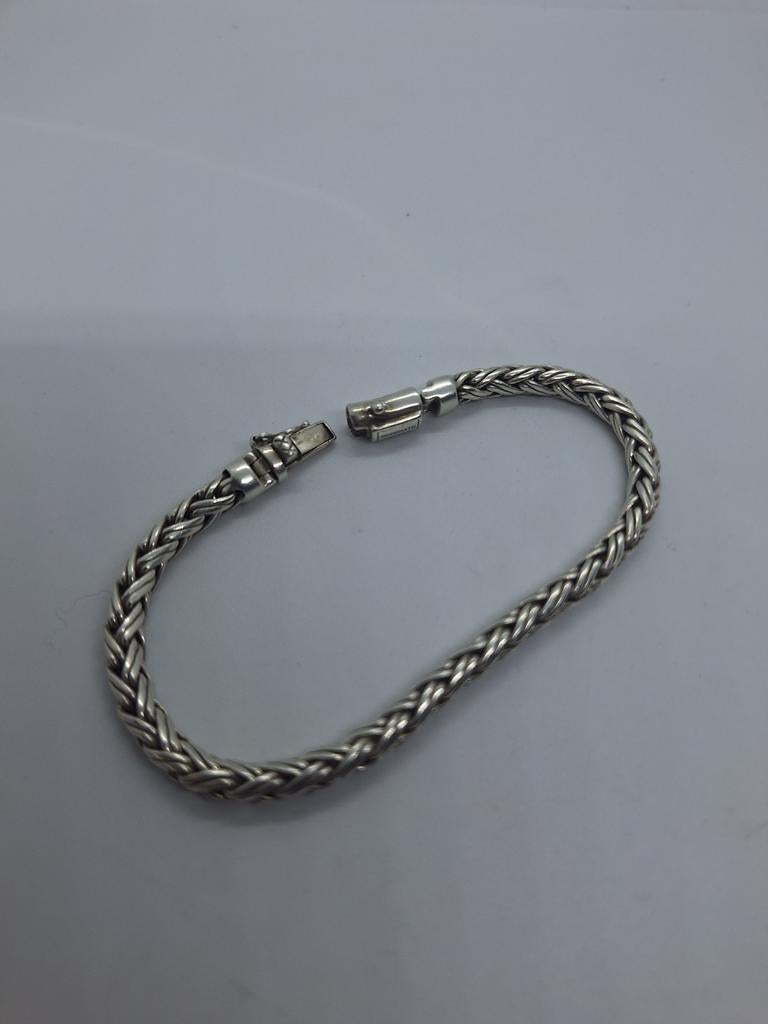 Budha to Budha Katja Armband - Zilver - 20 cm, Sieraden, Tassen en Uiterlijk, Armbanden, Ophalen of Verzenden, Zo goed als nieuw