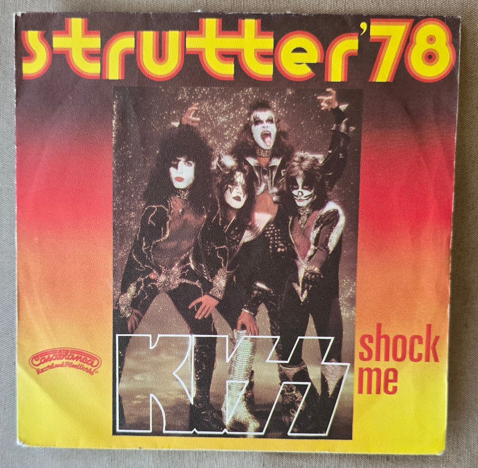 KISS SINGLE, Fotohoes, Overige genres, 7 inch, Ophalen of Verzenden