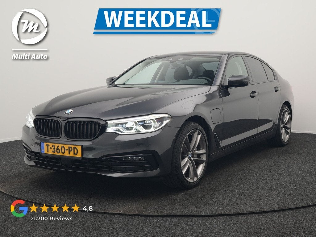 BMW 5 Serie 530e iPerformance Sportline PHEV 252pk | Adaptiv, Auto's, BMW, Bedrijf, Te koop, 5-Serie, ABS, Achteruitrijcamera