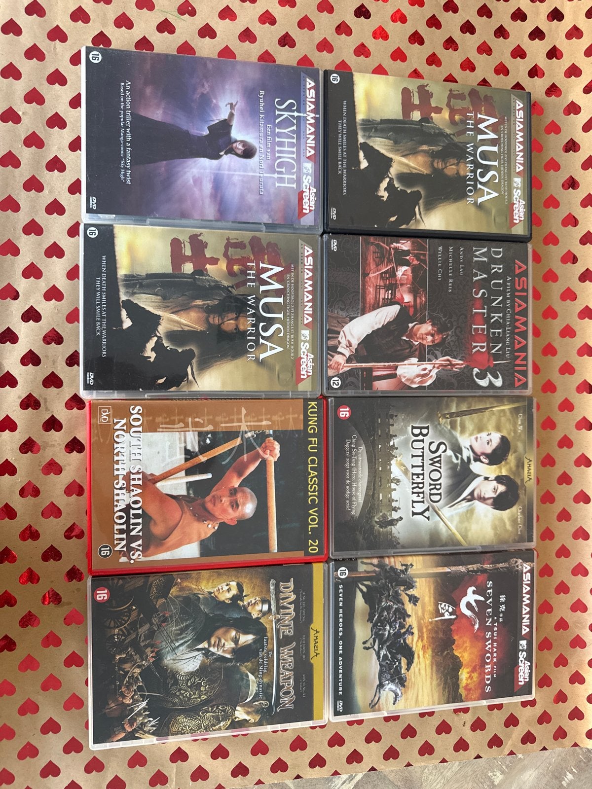 Asiamania DVD Collectie: Actie & Kung Fu Films, Gebruikt, Vanaf 16 jaar, Nederlands, Ophalen of Verzenden
