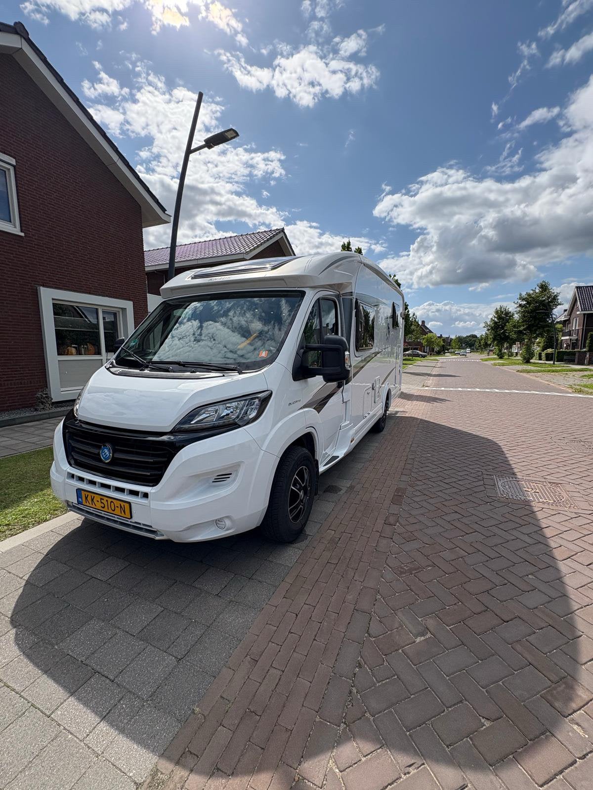Knaus Van Ti 650.     Vraagprijs € 43.500, Caravans en Kamperen, Ringverwarming, Fiat, Tot en met 2, 6 tot 7 meter