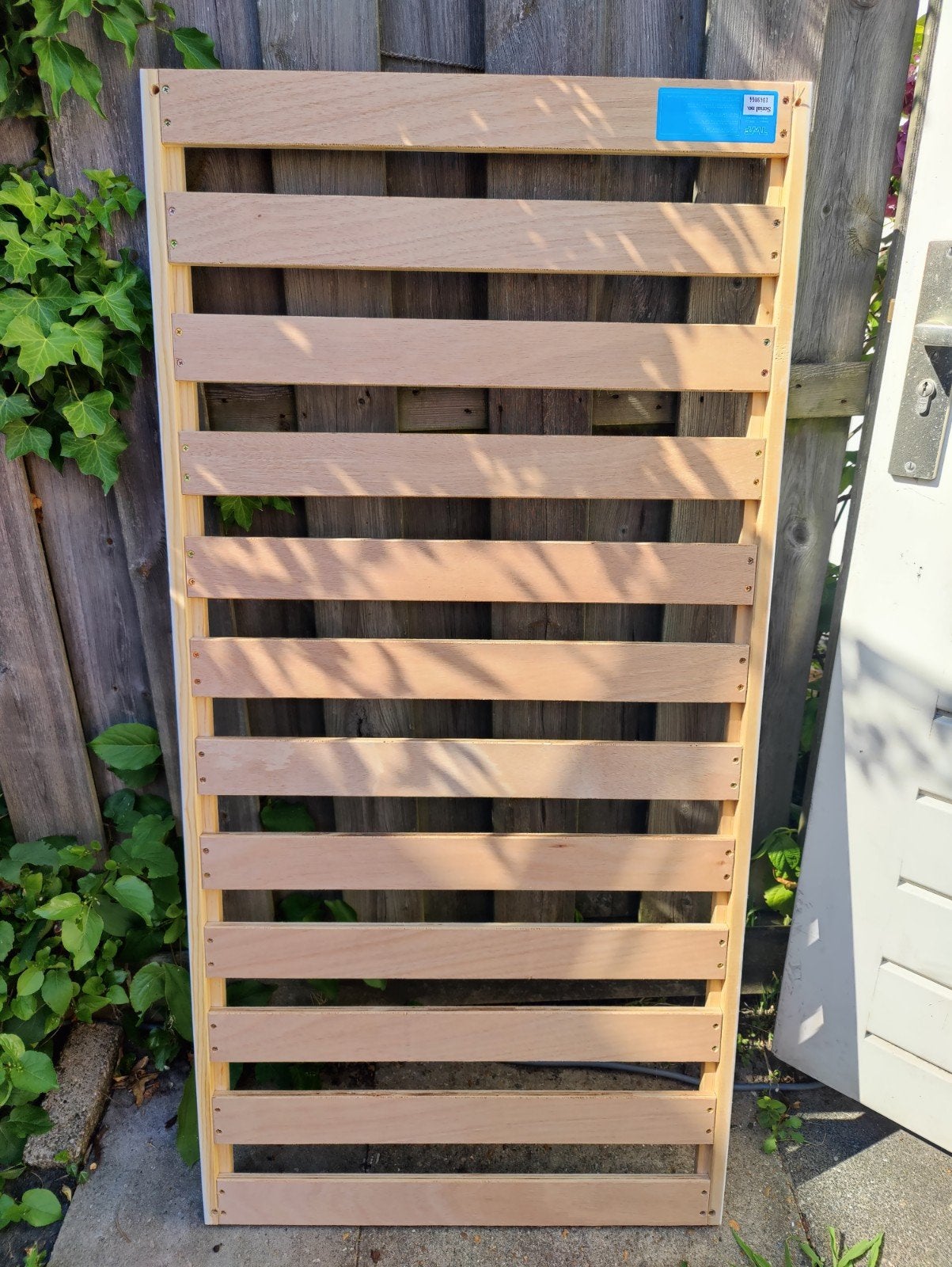 Stevige lattenbodem peuterbed 140x70, Ophalen, 70 tot 85 cm, 140 tot 160 cm, Zo goed als nieuw