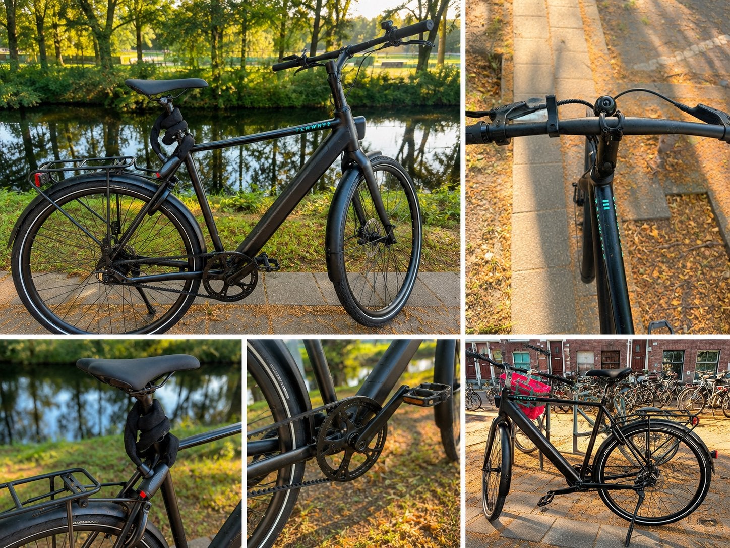 TENWAYS CGO600 Pro E-bike - Maat 57cm/L - Nieuwstaat, Fietsen en Brommers, Elektrische fietsen, Zo goed als nieuw, 50 km per accu of meer