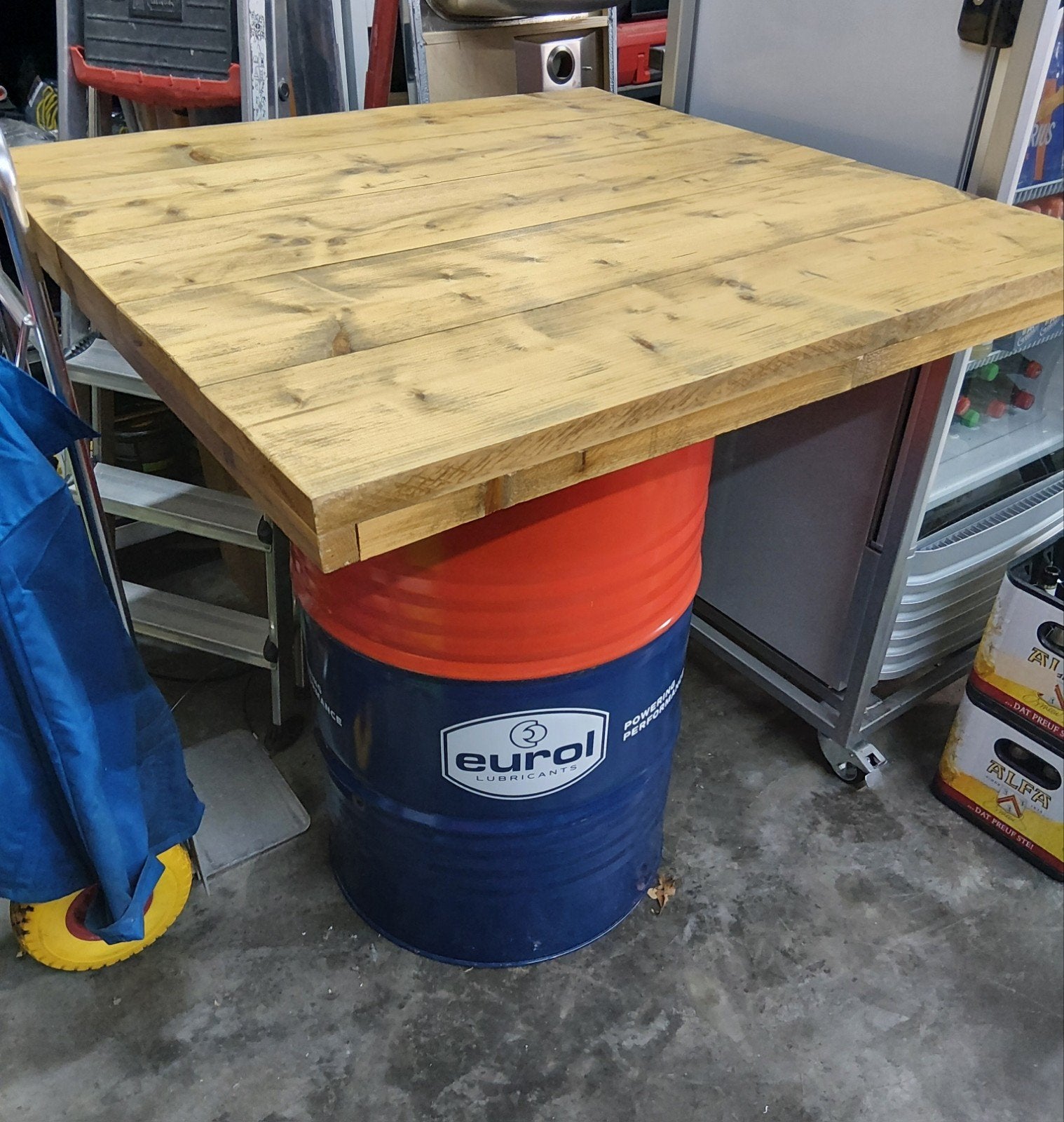 Statafel Biertafel, Ophalen, Zo goed als nieuw