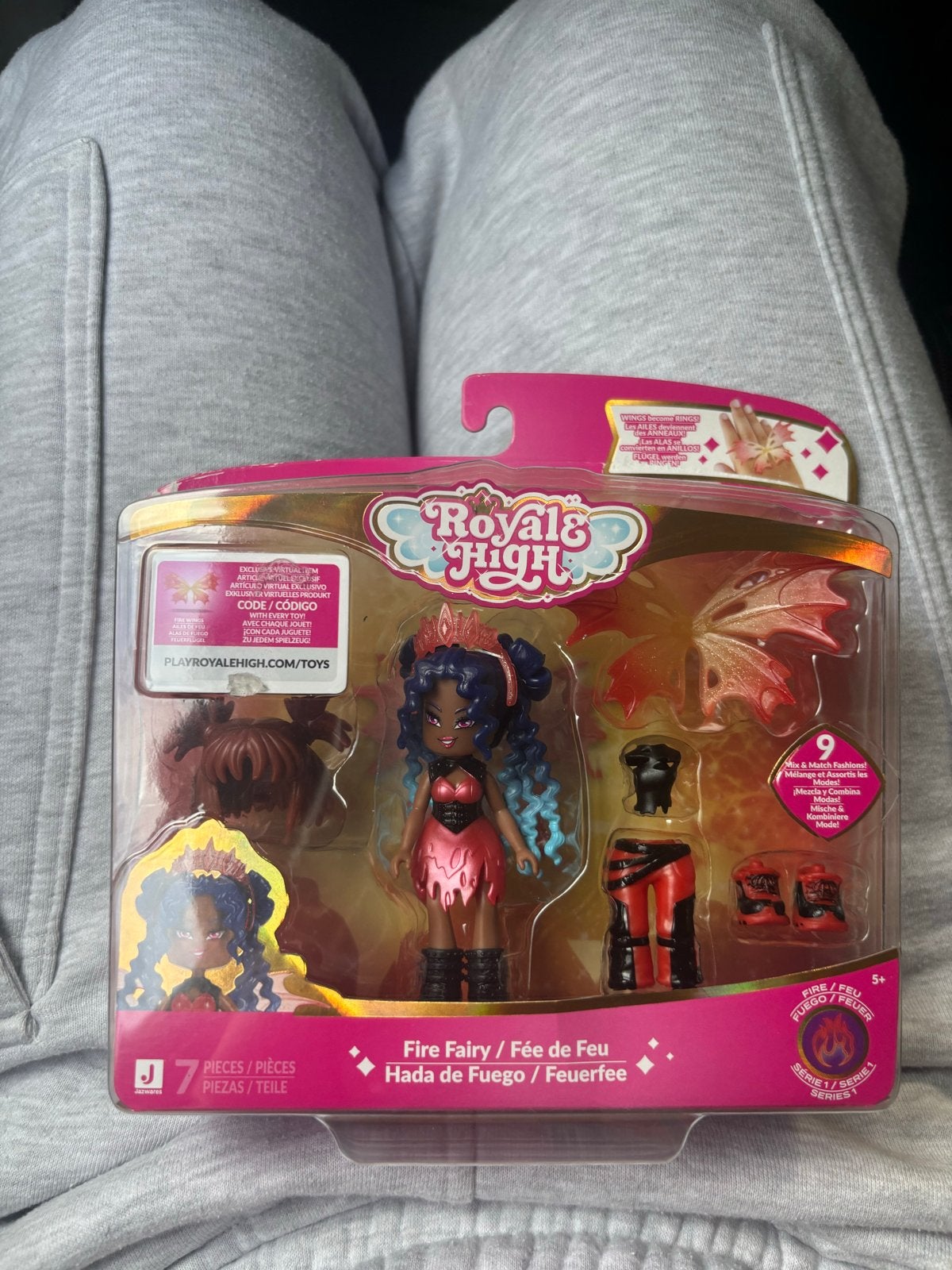Royale High Fire Fairy pop - NIEUW (zonder code), Kinderen en Baby's, Ophalen of Verzenden, Nieuw, Overige typen