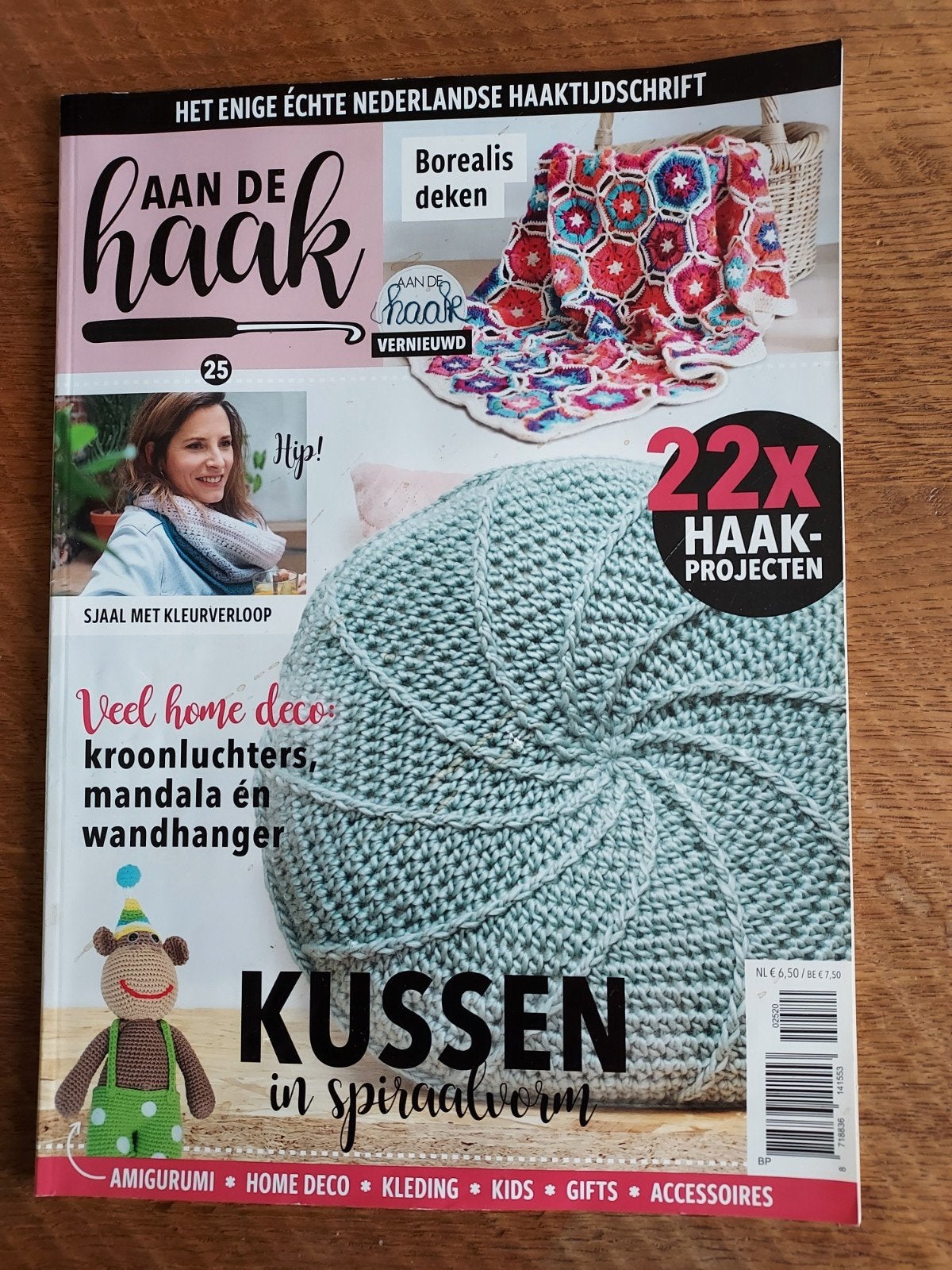 Tijdschrift 'Aan de Haak', Hobby en Vrije tijd, Breien en Haken, Ophalen, Zo goed als nieuw, Haken, Patroon of Boek