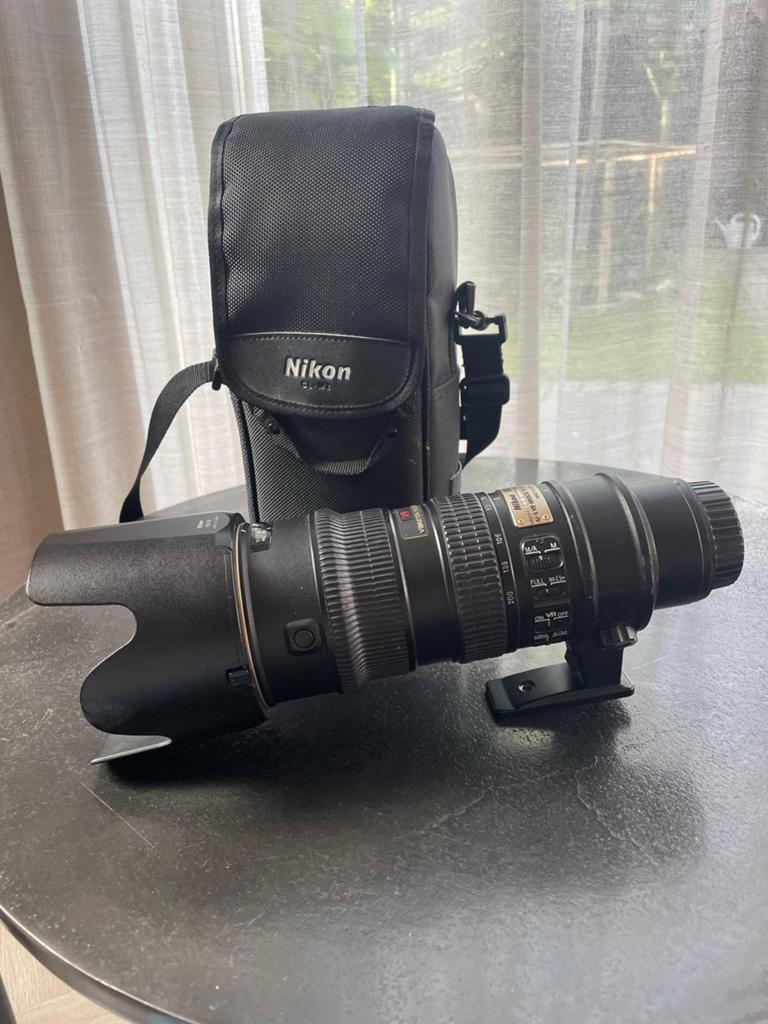 Nikon AF-S VR-NIKKOR 70-200mm f/2.8G ED Telelens, Ophalen of Verzenden, Gebruikt, Telelens, Zoom