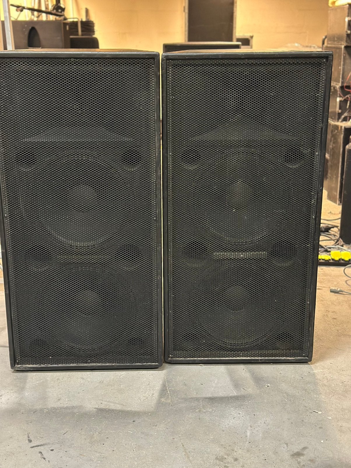 2stuks Dap SM-215 speaker kabinet, Audio, Tv en Foto, Luidsprekers, Gebruikt, Overige typen, Ophalen of Verzenden, Dap