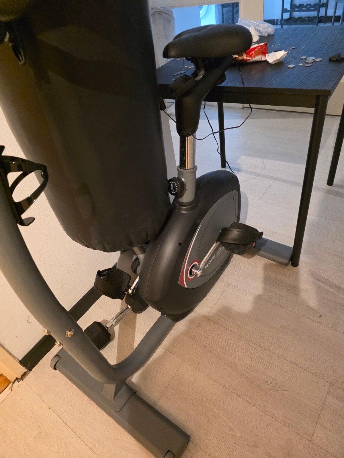 Flow Fitness Turner Hometrainer - Zo goed als nieuw, Ophalen of Verzenden, Zo goed als nieuw, Metaal, Benen
