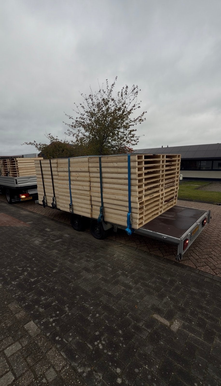 Underlayment/betonplex pallets, Ophalen of Verzenden, Zo goed als nieuw, Betonplex