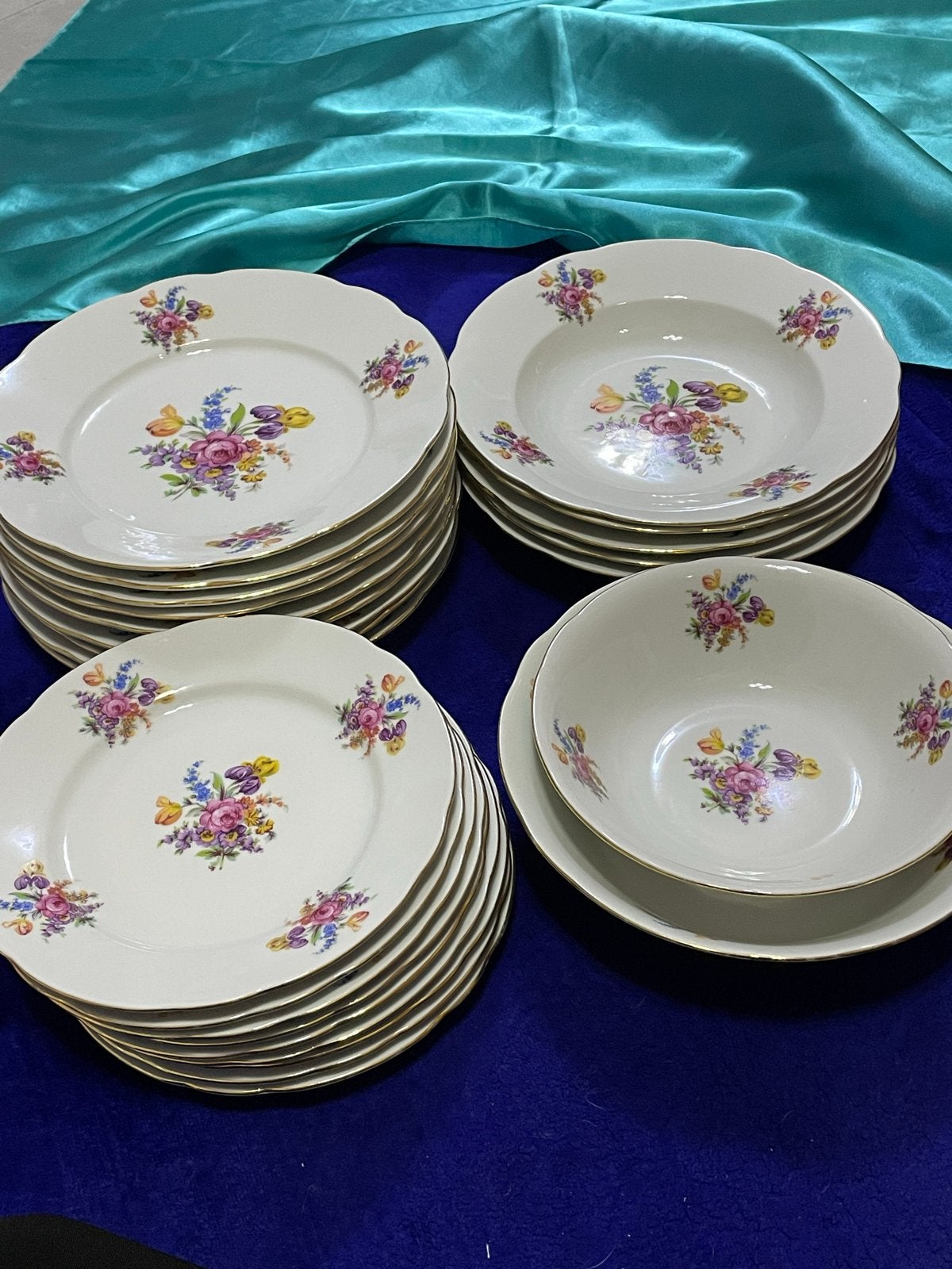 Vintage Bohemia Servies - Made in Czechoslovakia, Ophalen