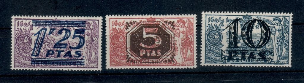 A142) 1939 Spanje Mi VIII-X €1100 MNH geen garantie, Verzenden, Postfris