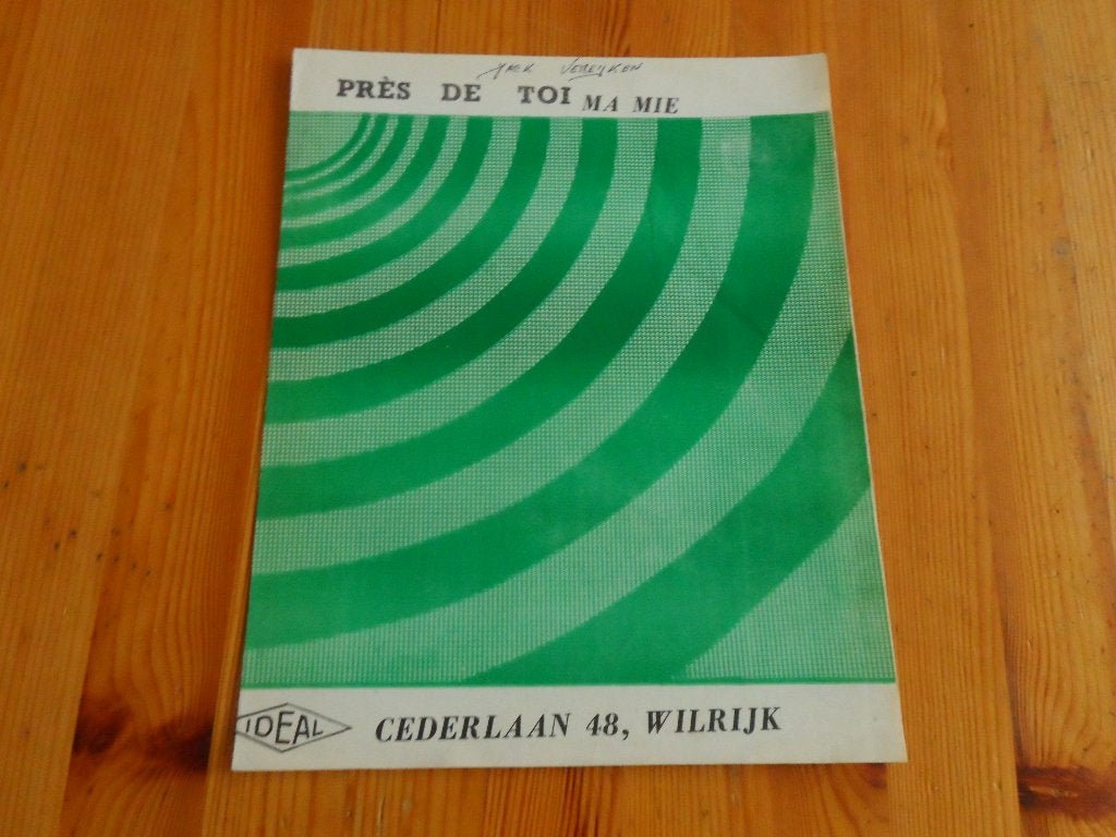 Pres de toi - pasin carlo / benny welton, Gebruikt, Gitaar, Ophalen of Verzenden, Artiest of Componist