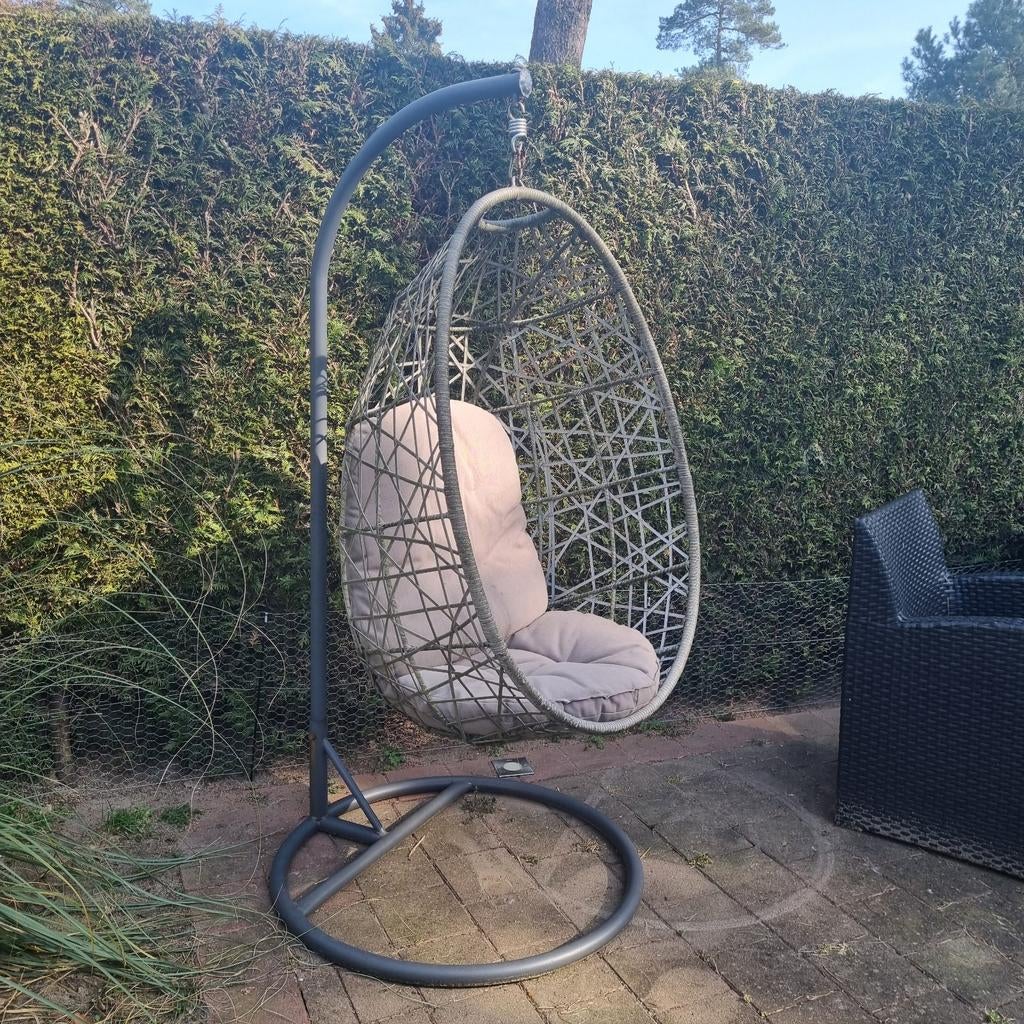Hangstoel, Ophalen, Gebruikt, Aluminium