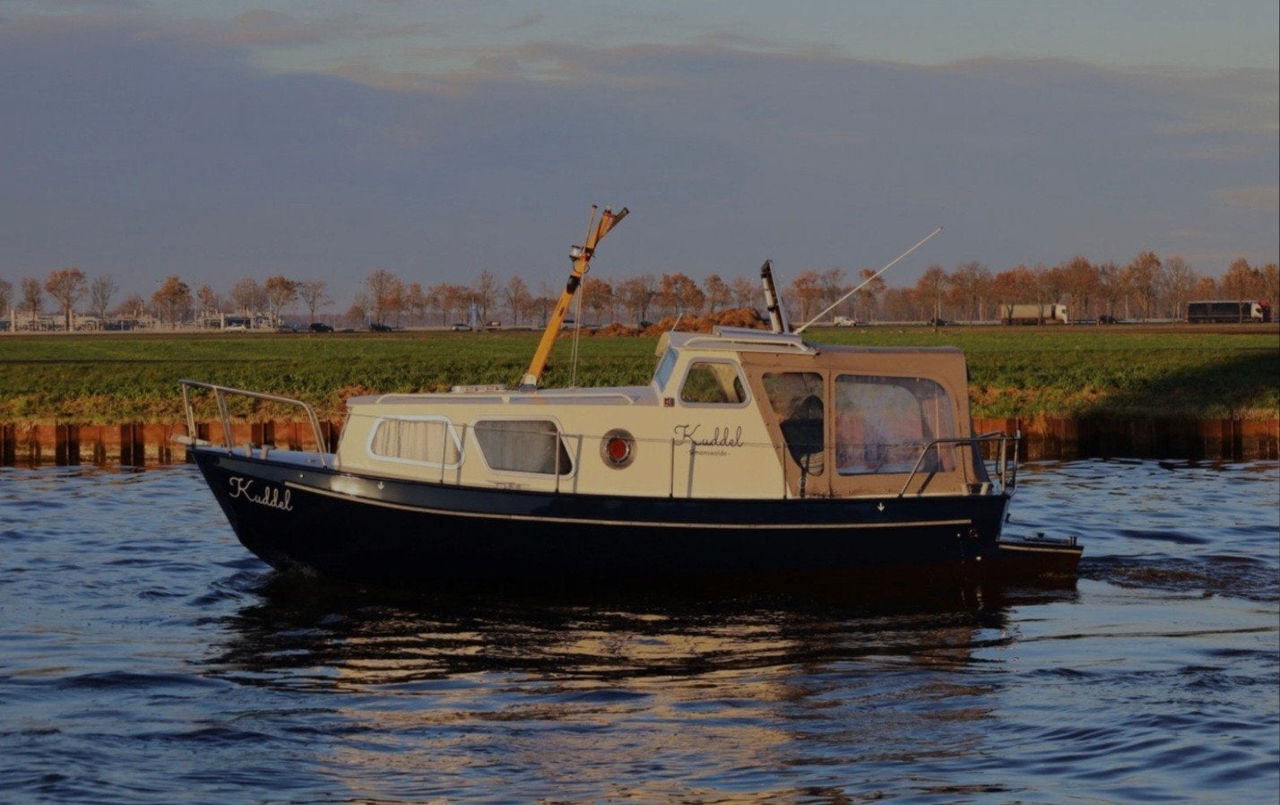 Van leeuwenschouw refit 2022, Watersport en Boten, Motorboten en Motorjachten, Zo goed als nieuw, Ophalen, Staal, Binnenboordmotor