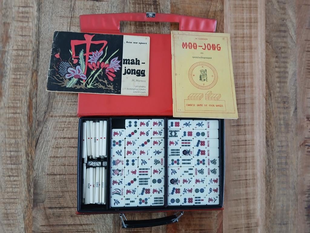 Mahjongg, Hobby en Vrije tijd, Gezelschapsspellen | Bordspellen, Ophalen of Verzenden