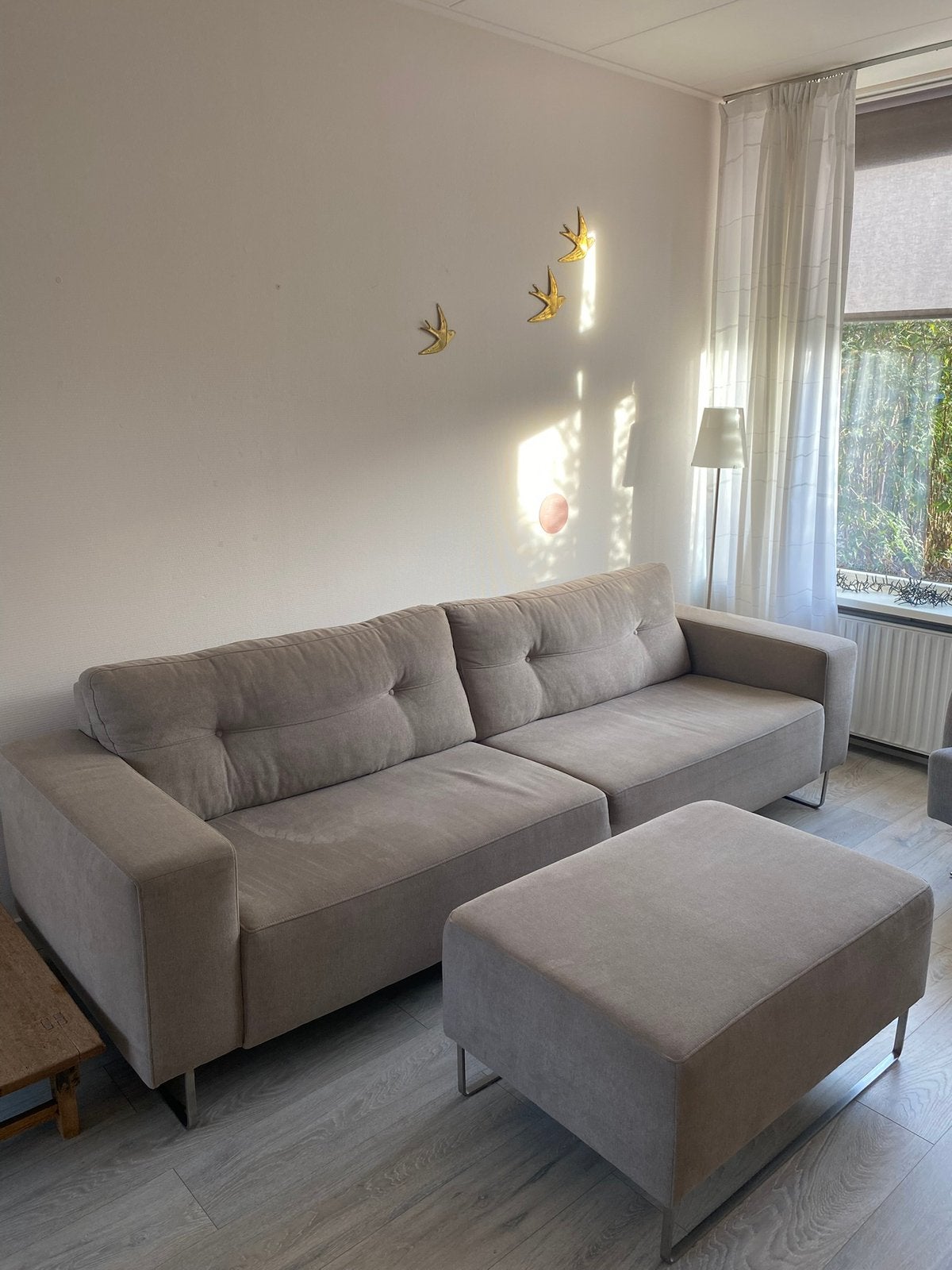 3 persoons zitbank in zeer goede staat, Huis en Inrichting, Ophalen, Zo goed als nieuw, Stof, Modern