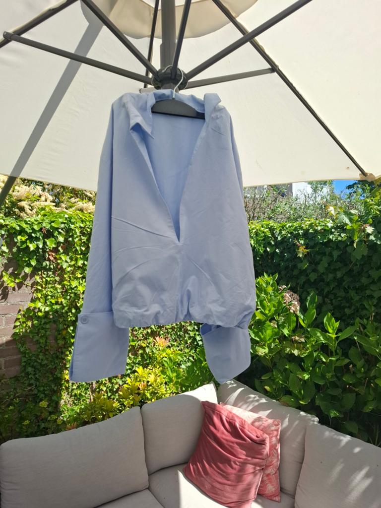 Yaya blouse maat m/38, Kleding | Dames, Blouses en Tunieken, Maat 38/40 (M), Blauw, Ophalen of Verzenden, Zo goed als nieuw