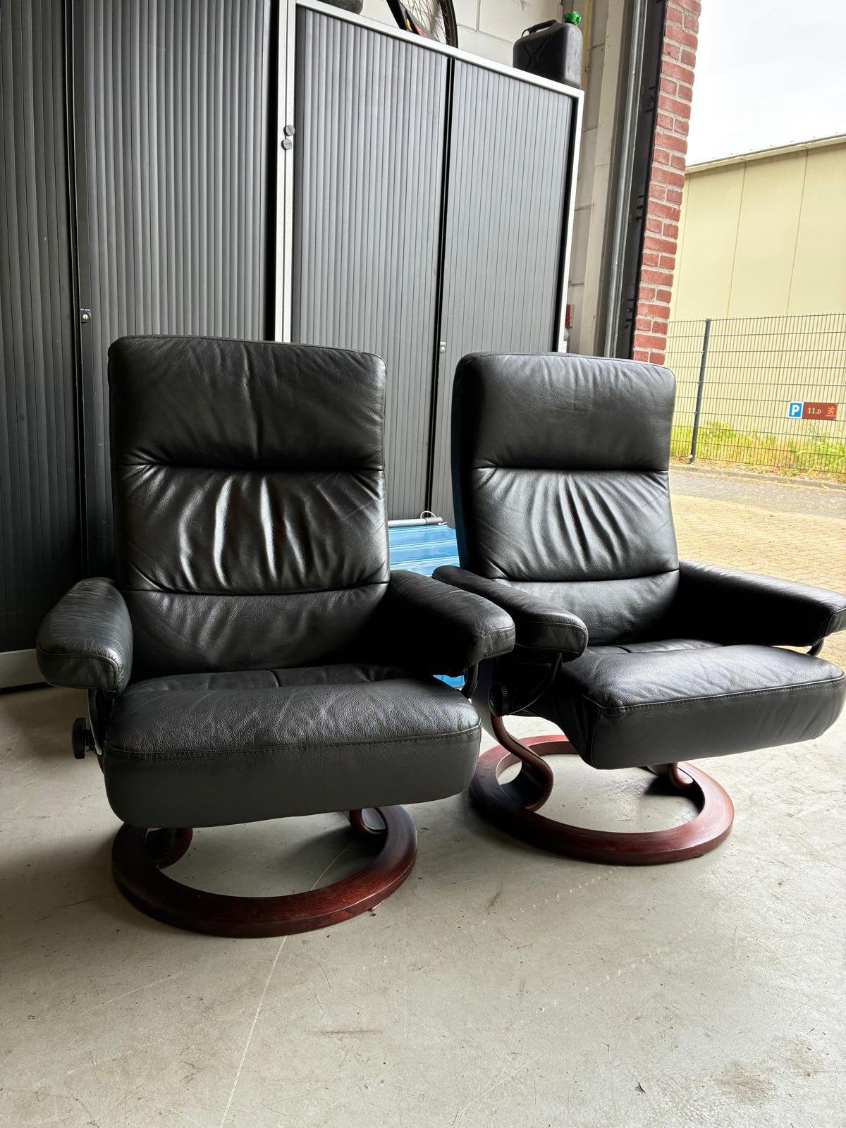 2 fauteuils, Ophalen, Gebruikt, 75 tot 100 cm, 50 tot 75 cm