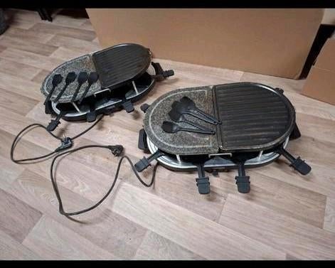 2 gourmetstellen, 2x8 personen, zeer goed werkend., Witgoed en Apparatuur, Gourmetstellen, Ophalen of Verzenden, Gebruikt, 4 t/m 7 personen