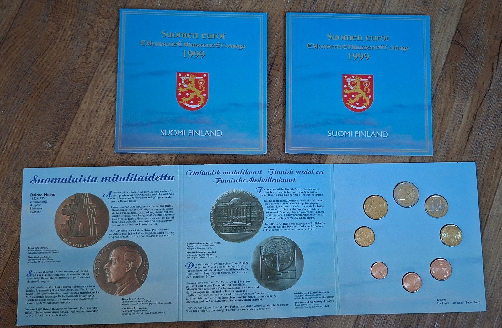 Suomi Finland 1999 Euro Muntset - 3 Sets Beschikbaar, Postzegels en Munten, Munten | Europa | Euromunten, Ophalen of Verzenden
