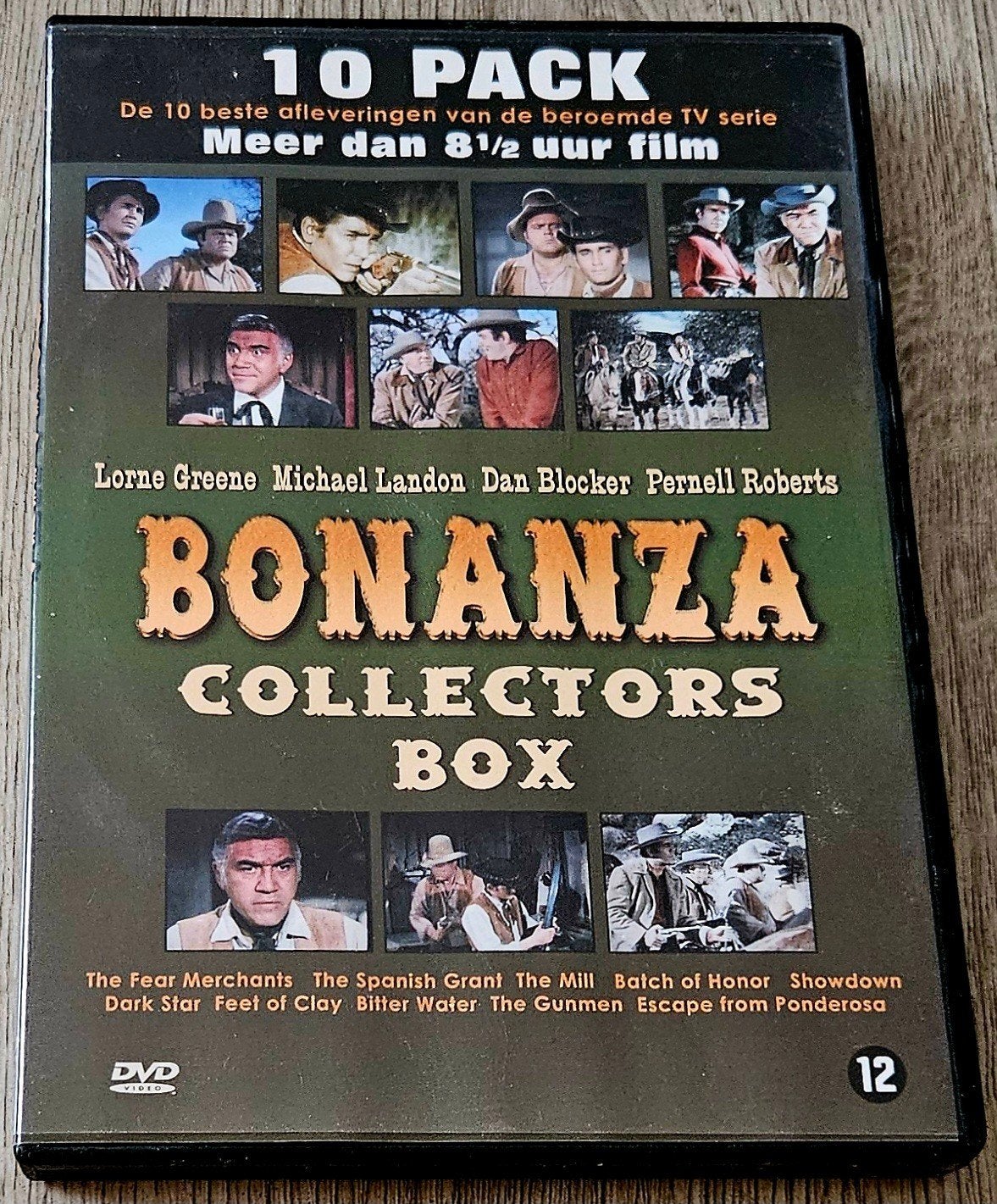 Bonanza Collectors Box DVD - 10 Beste Afleveringen, Vanaf 12 jaar, Ophalen of Verzenden, Gebruikt, Boxset