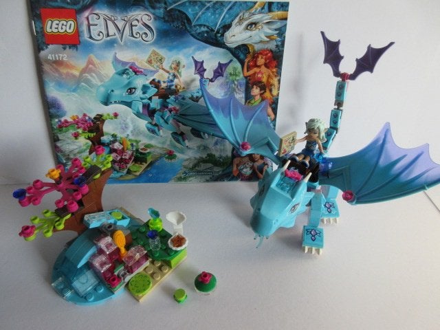 41172, Elves, De Waterdraak., Ophalen of Verzenden, Zo goed als nieuw, Complete set, Lego