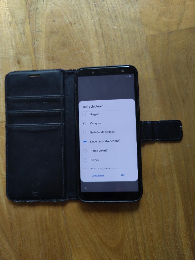 Samsung J6, Telecommunicatie, Mobiele telefoons | Samsung, Ophalen, Gebruikt, Overige modellen, Zwart