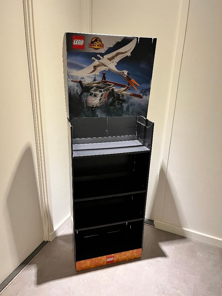 kartonnen winkel display van Lego Jurassic World, Kinderen en Baby's, Speelgoed | Duplo en Lego, Ophalen, Gebruikt, Jurassic World