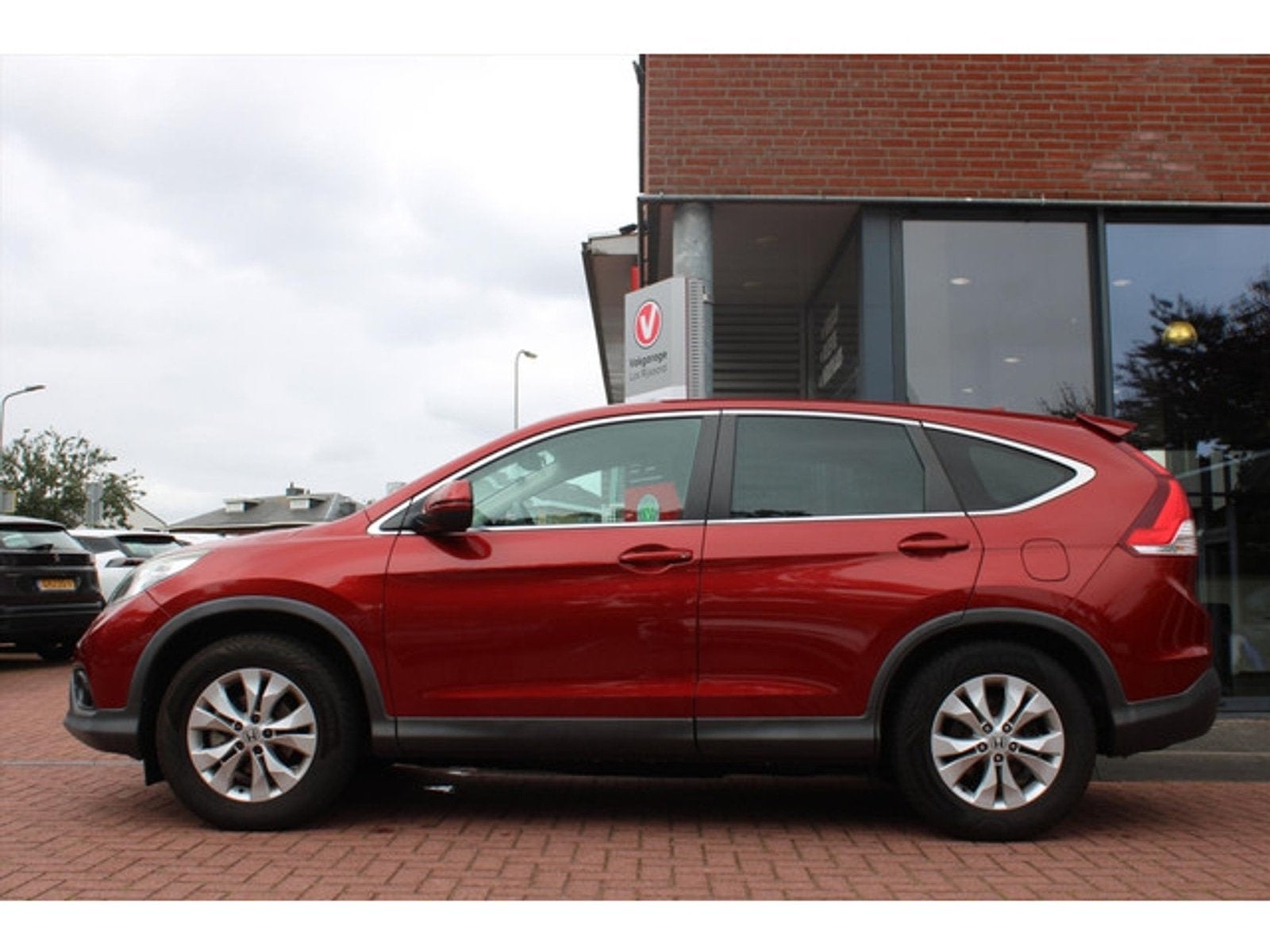 Honda CR-V 2.0 AWD *Elegance* | Trekhaak | Camera | Cruise &, Auto's, Euro 5, Stof, Gebruikt, Zwart